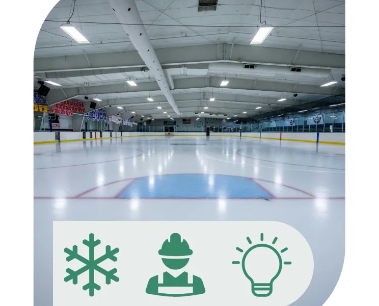 Graphique de la patinoire